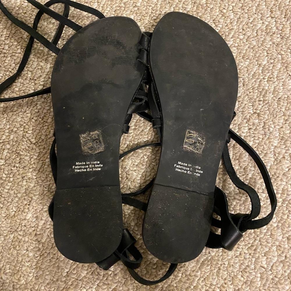 Free People Harpoon Wrap Sandal